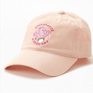 PacSun Care Bears Pink Baseball Cap Everyday Is A Good Day